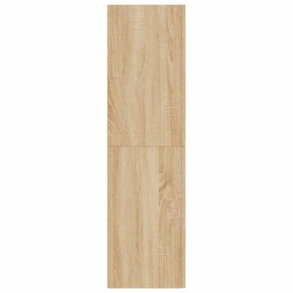 803368 vidaXL TV Cabinet Sonoma Oak 30,5x30x110 cm Engineered Wood