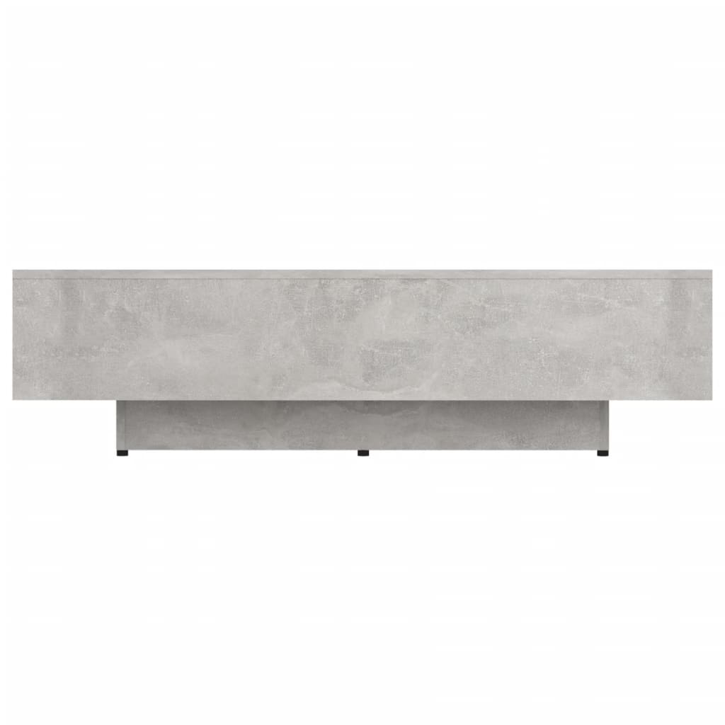 vidaXL Coffee Table Concrete Grey 100x49.5x31 cm Engineered Wood