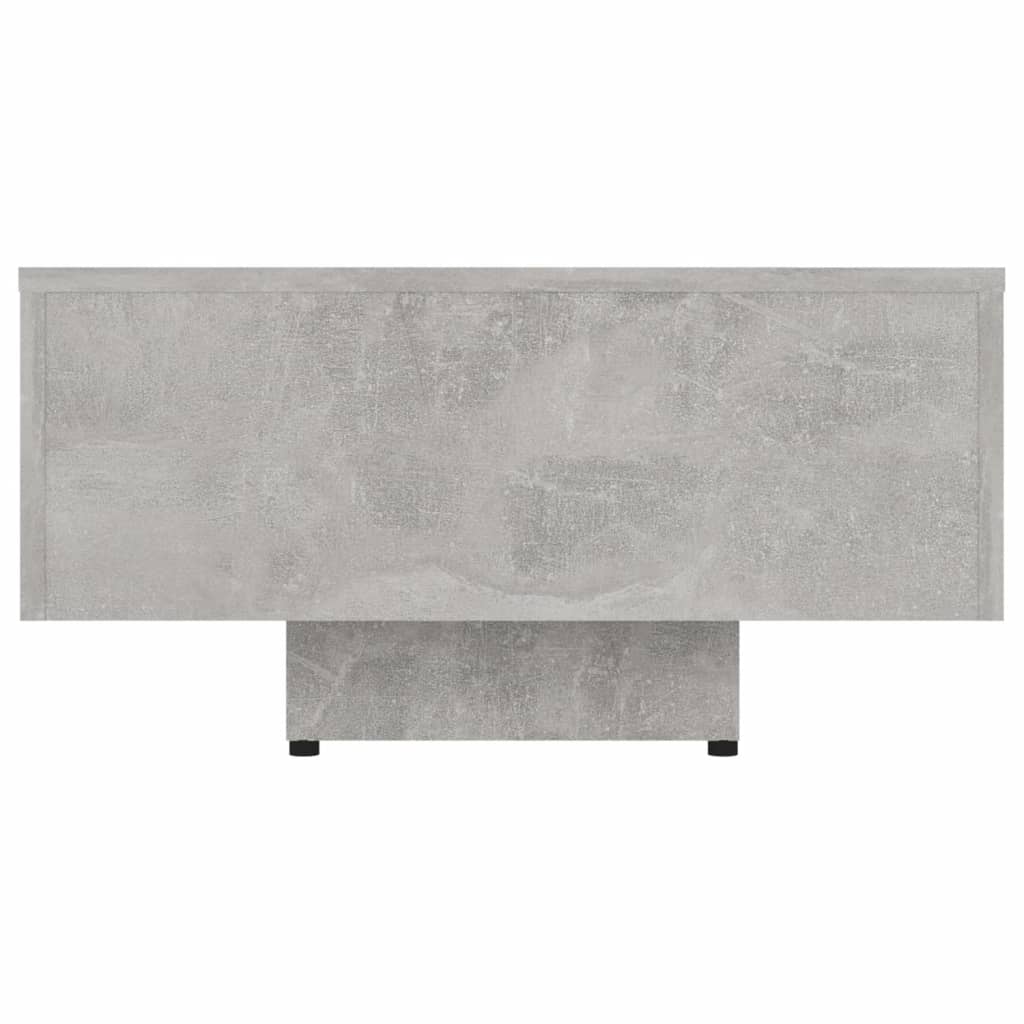 vidaXL Coffee Table Concrete Grey 100x49.5x31 cm Engineered Wood