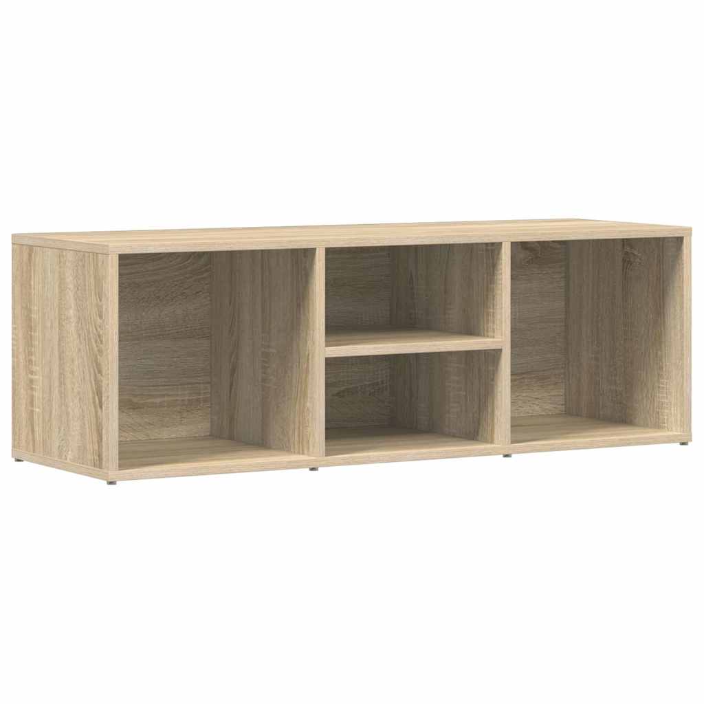 Shoe Storage Bench Sonoma Oak 102x35x35 cm Engineered Wood