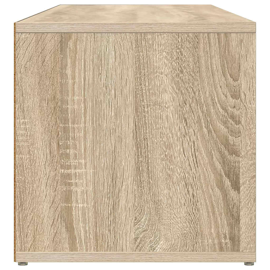 Shoe Storage Bench Sonoma Oak 102x35x35 cm Engineered Wood