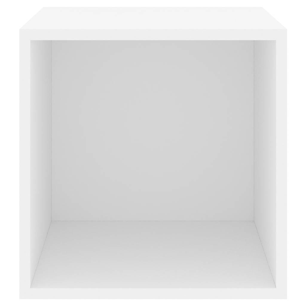805445 vidaXL Wall Cabinets 2 pcs White 37x37x37 cm Engineered Wood