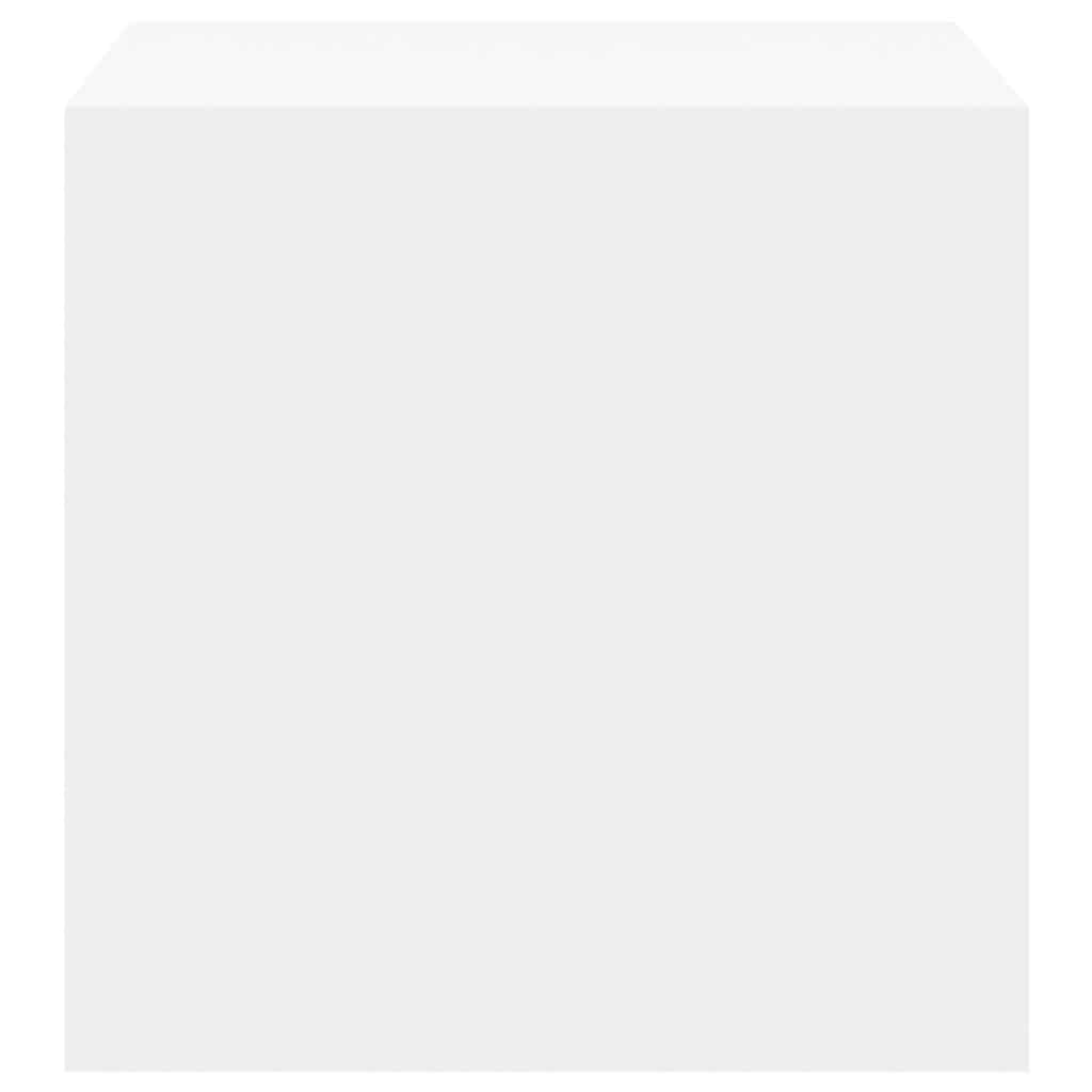 805445 vidaXL Wall Cabinets 2 pcs White 37x37x37 cm Engineered Wood