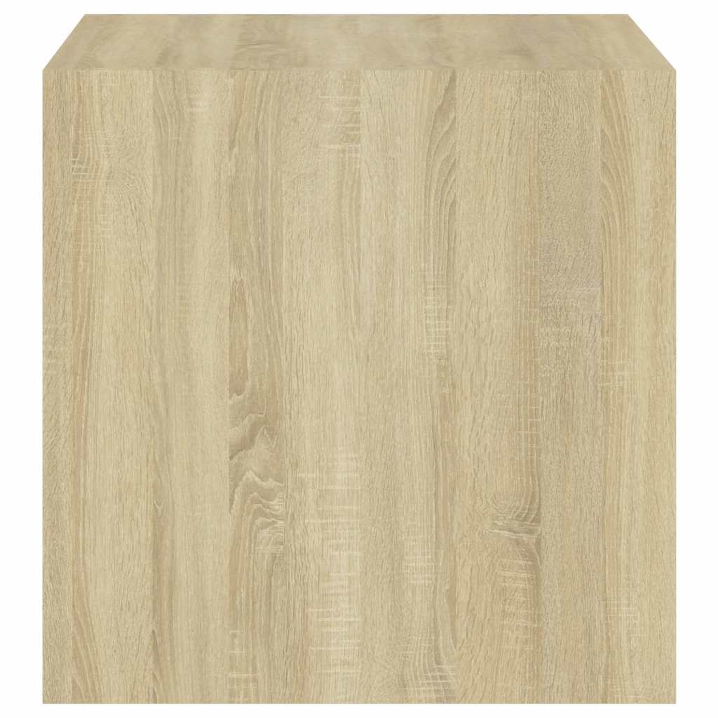 805455 vidaXL Wall Cabinets 4 pcs Sonoma Oak 37x37x37 cm Engineered Wood