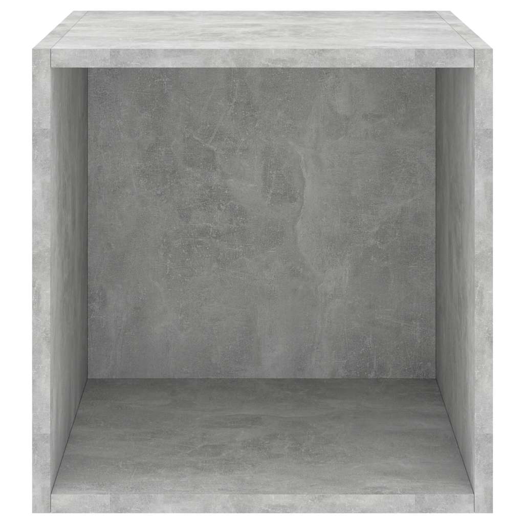805456 vidaXL Wall Cabinet Concrete Grey 37x37x37 cm Engineered Wood