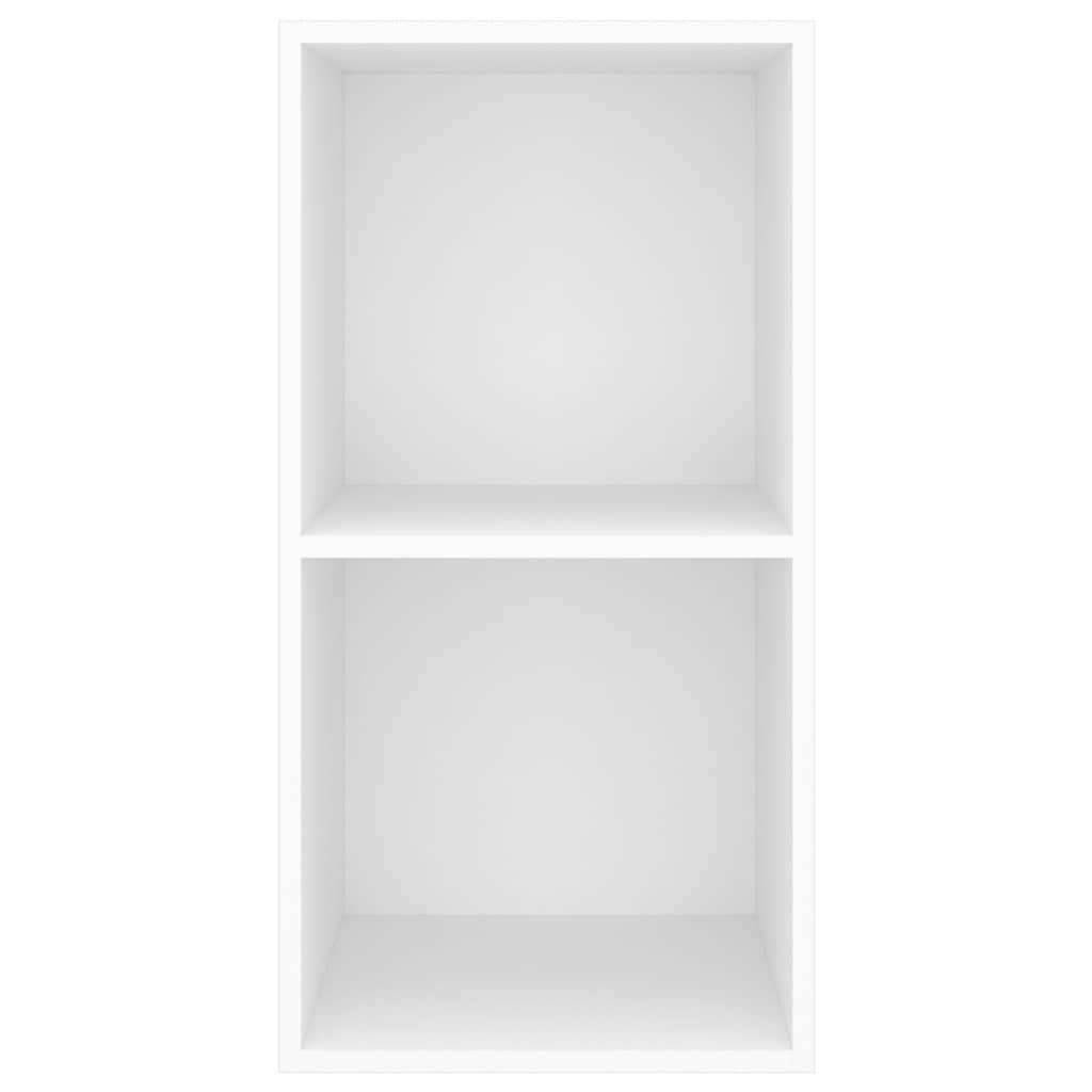 805471 vidaXL Wall-mounted TV Cabinet White 37x37x72 cm Engineered Wood