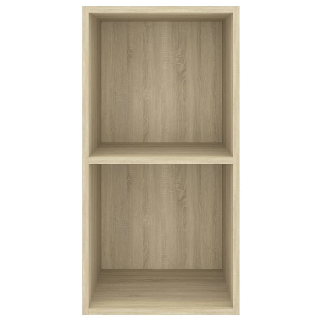 vidaXL Wall-mounted TV Cabinet Sonoma Oak 37x37x72 cm Engineered Wood