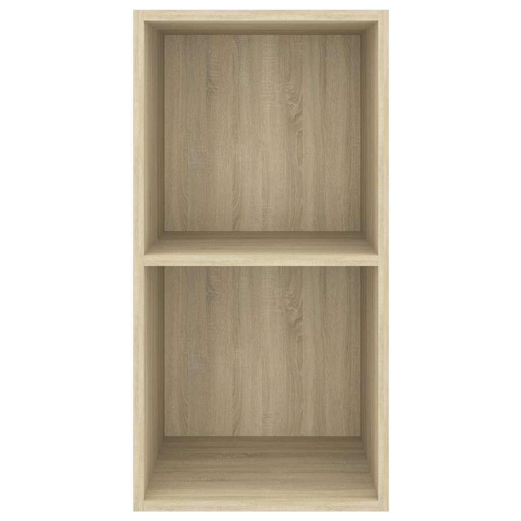 805474 vidaXL Wall-mounted TV Cabinet Sonoma Oak 37x37x72 cm Engineered Wood