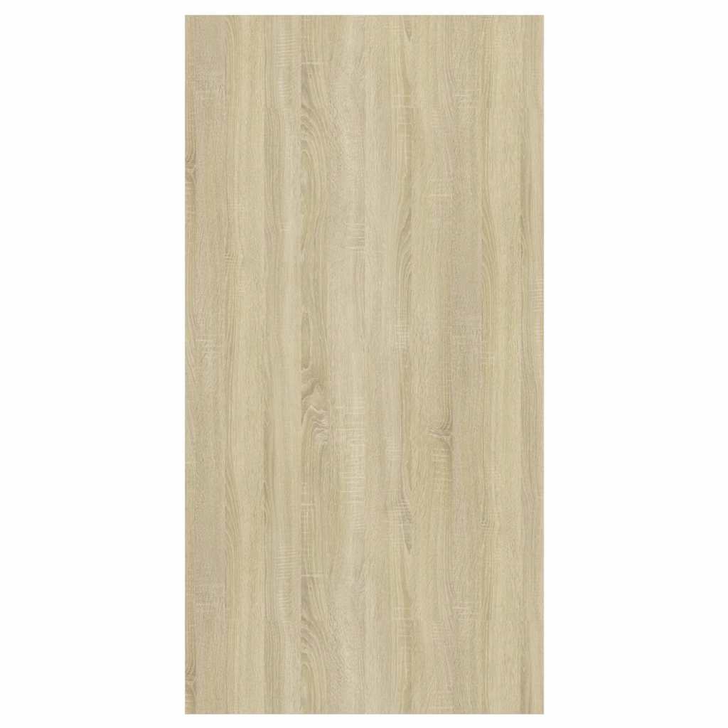 805474 vidaXL Wall-mounted TV Cabinet Sonoma Oak 37x37x72 cm Engineered Wood