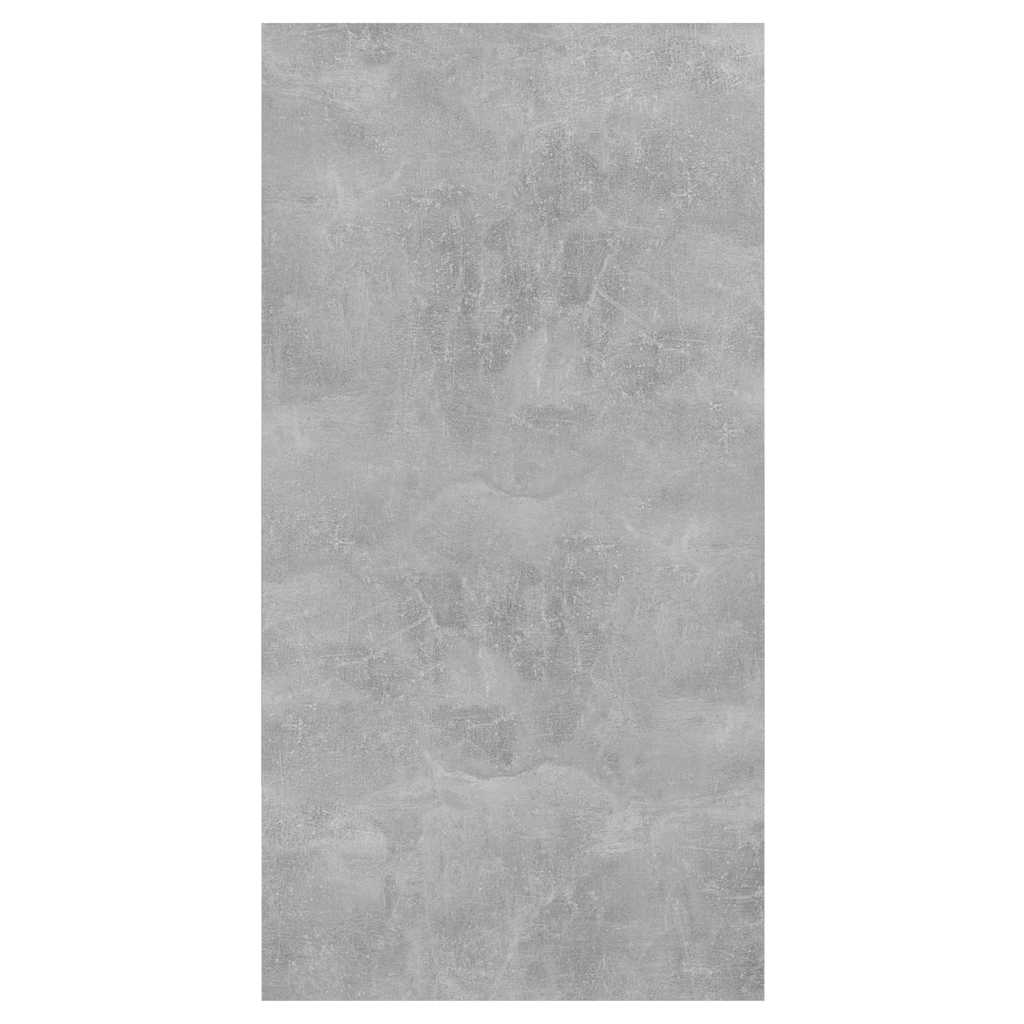 805475 vidaXL Wall-mounted TV Cabinet Concrete Grey 37x37x72 cm Engineered Wood