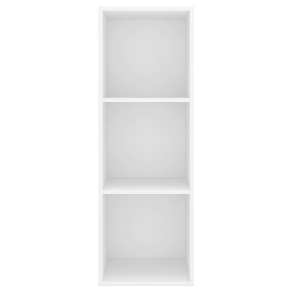 vidaXL Wall-mounted TV Cabinet White 37x37x107 cm Engineered Wood