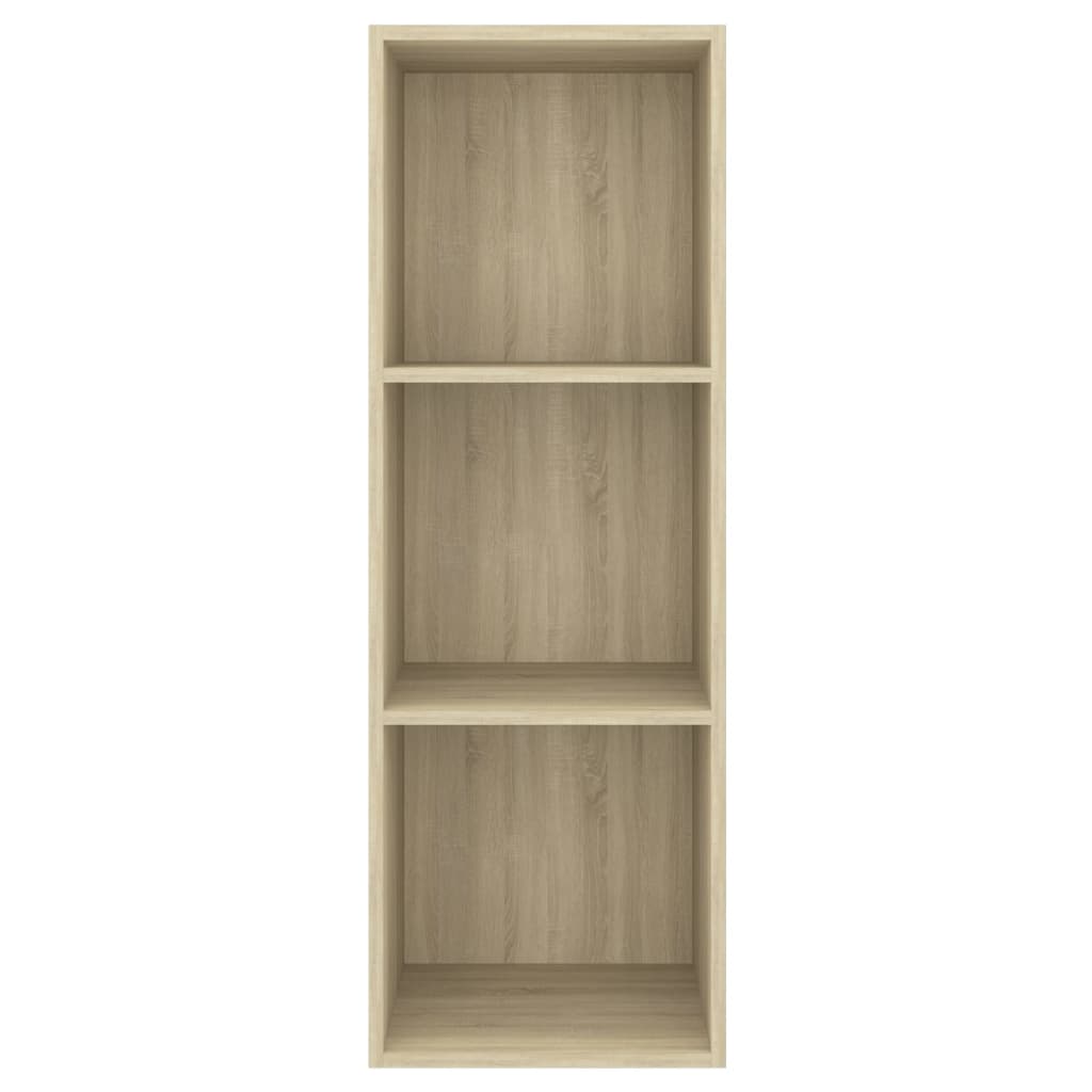 vidaXL Wall-mounted TV Cabinet Sonoma Oak 37x37x107 cm Engineered Wood