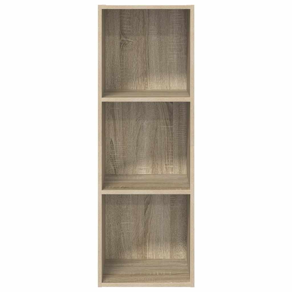 805483 vidaXL Wall-mounted TV Cabinet Sonoma Oak 37x37x107 cm Engineered Wood