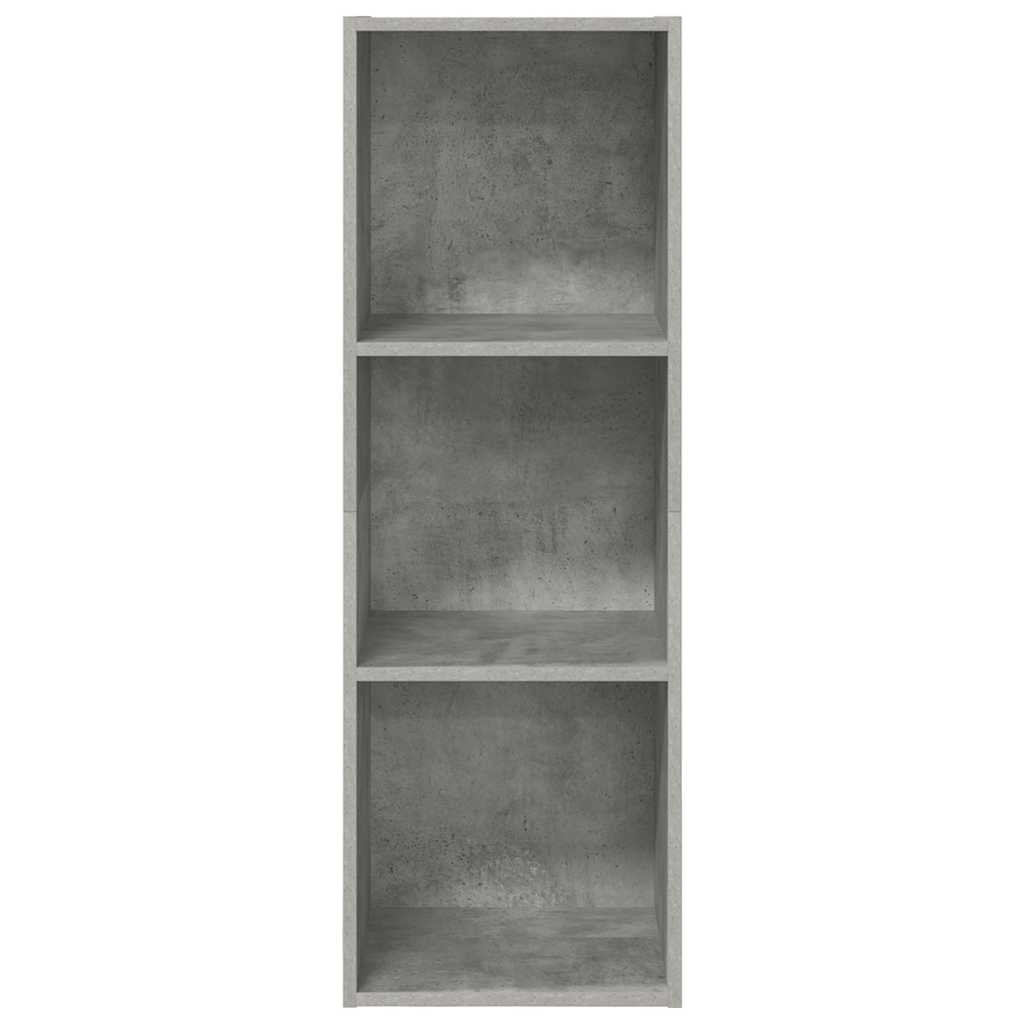 Wall-mounted TV Cabinet Concrete Grey 37x37x107 cm
