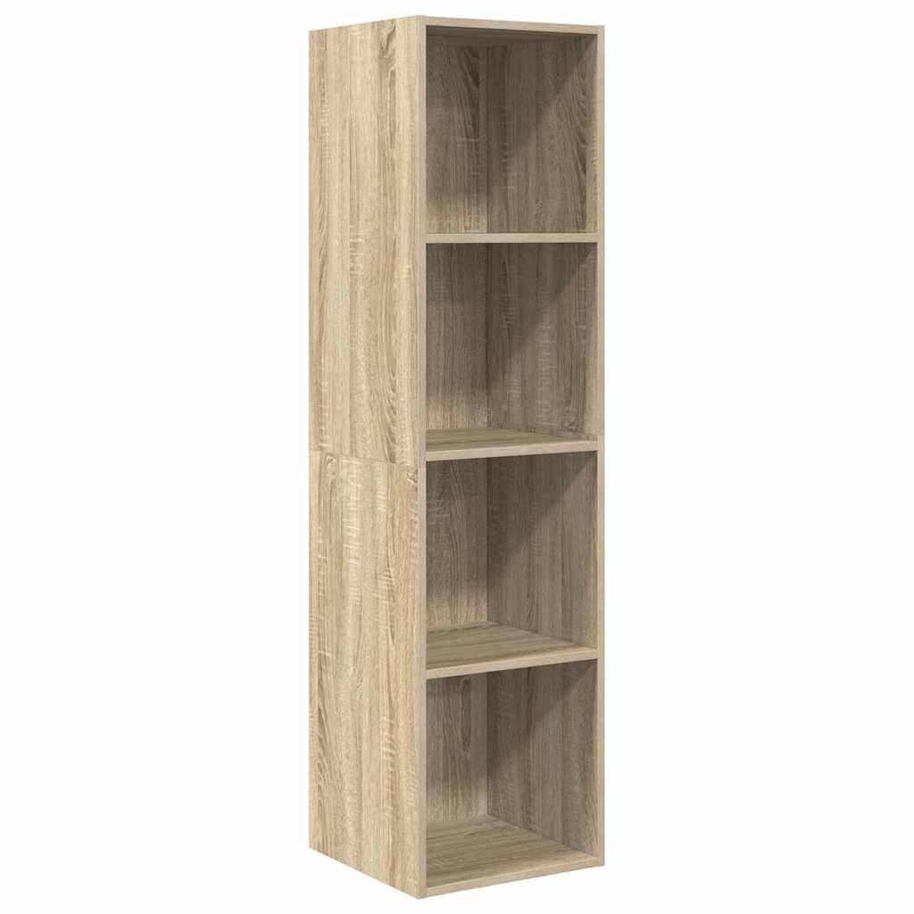 Wall-mounted TV Cabinet Sonoma Oak 37x37x142.5 cm