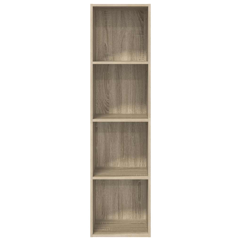 Wall-mounted TV Cabinet Sonoma Oak 37x37x142.5 cm