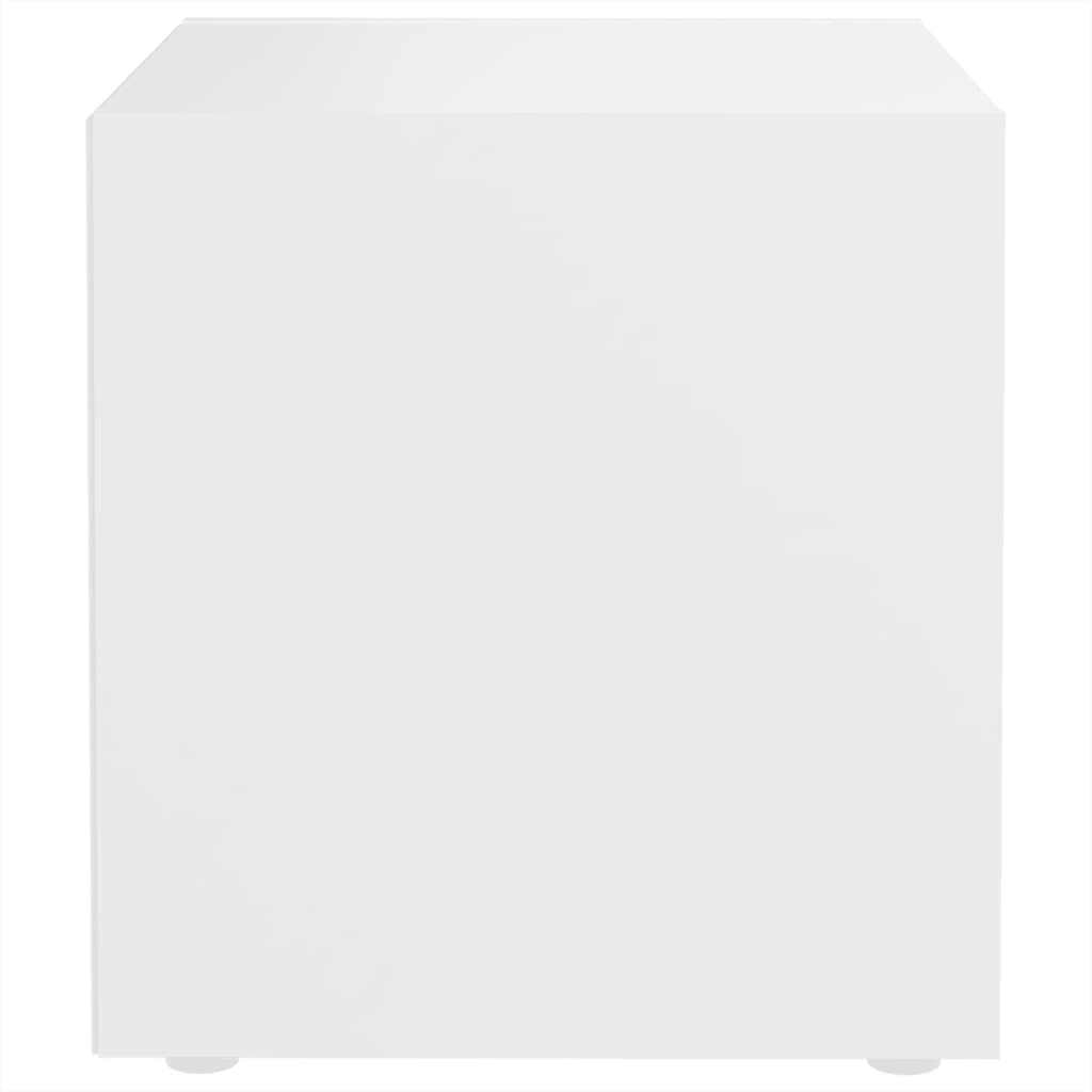 805498 vidaXL TV Cabinet White 37x35x37 cm Engineered Wood