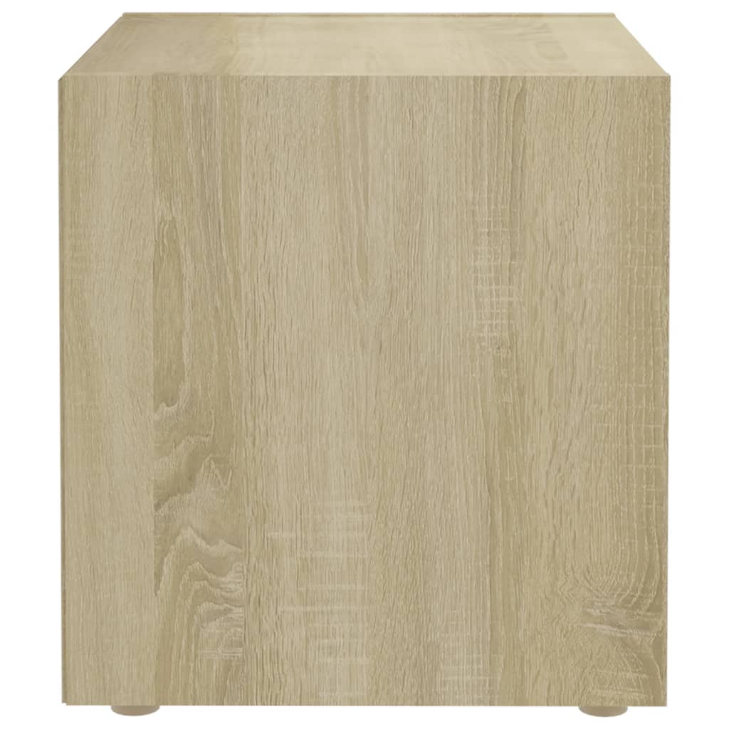805507 vidaXL TV Cabinet Sonoma Oak 37x35x37 cm Engineered Wood