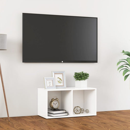 805525 vidaXL TV Cabinet White 72x35x36,5 cm Engineered Wood