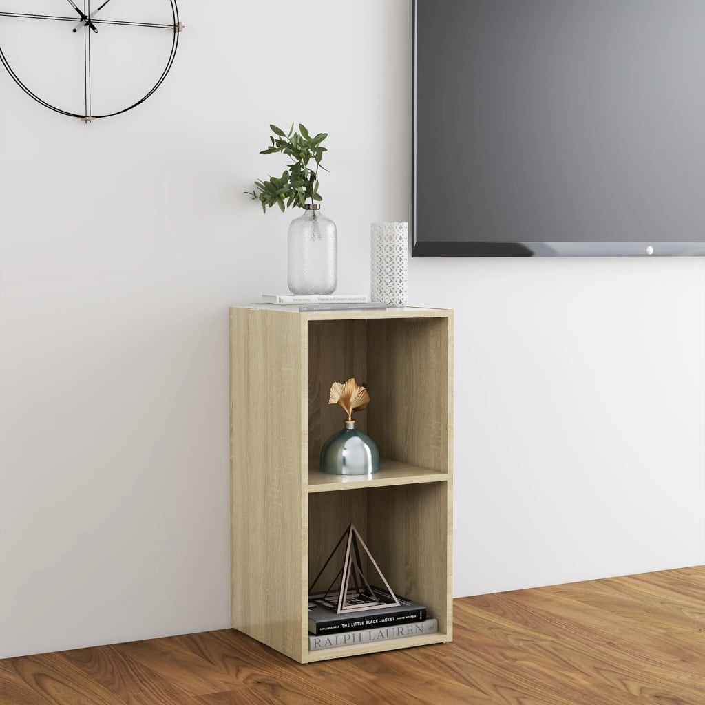 805528 vidaXL TV Cabinet Sonoma Oak 72x35x36,5 cm Engineered Wood