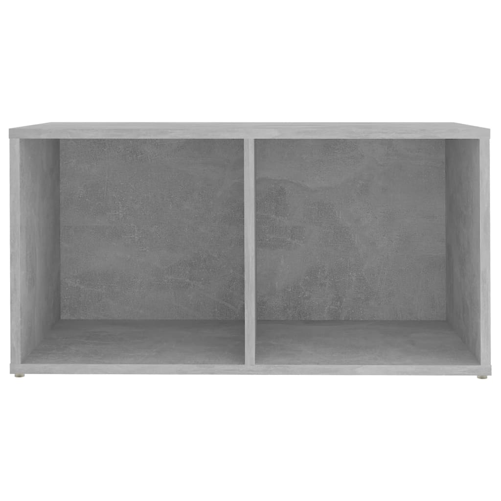 805529 vidaXL TV Cabinet Concrete Grey 72x35x36,5 cm Engineered Wood