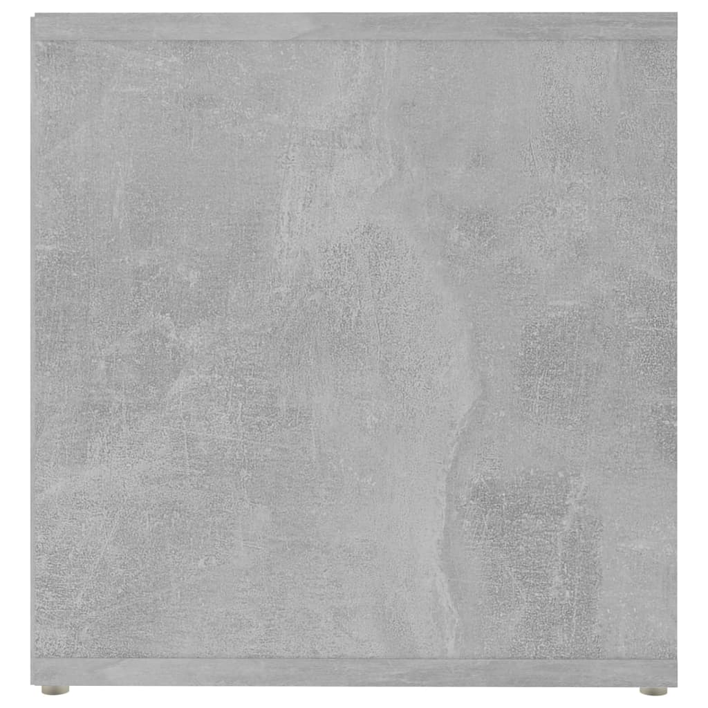 805529 vidaXL TV Cabinet Concrete Grey 72x35x36,5 cm Engineered Wood
