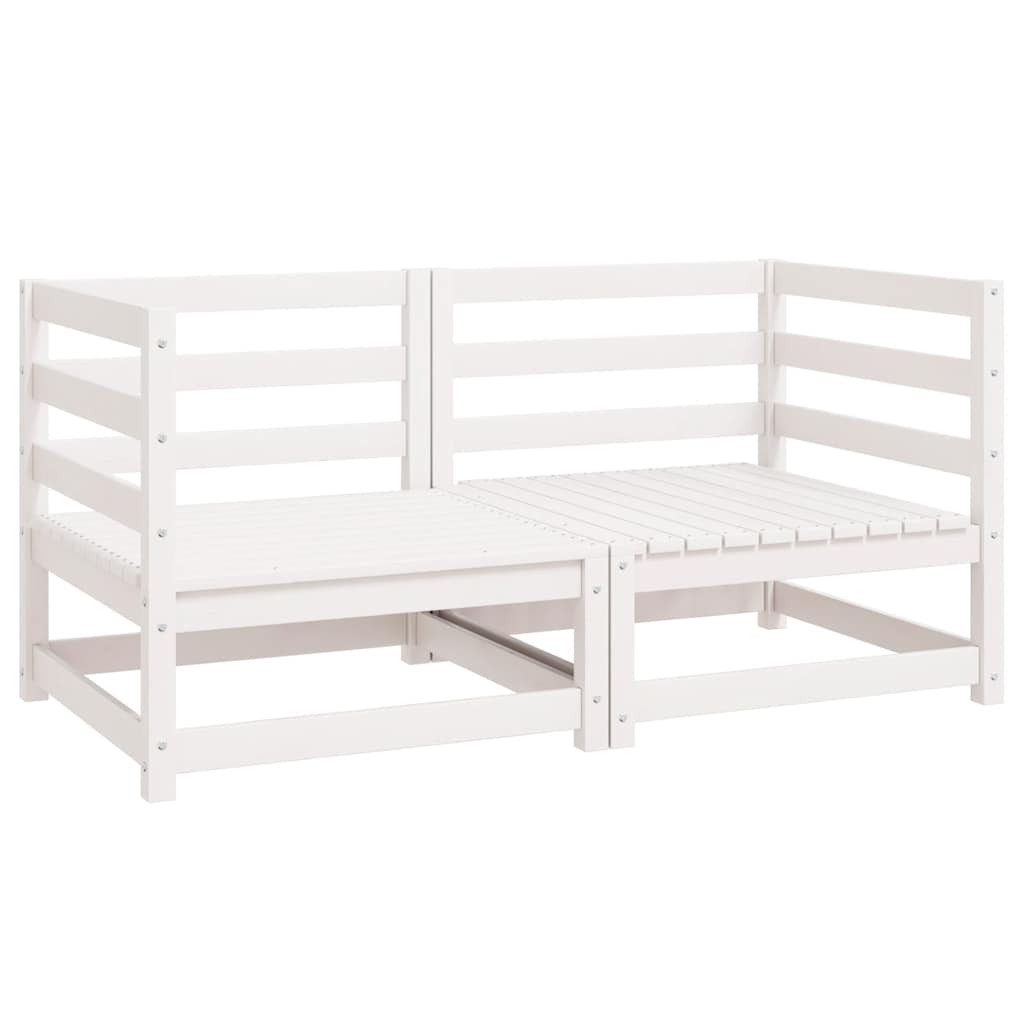 Corner Sofa | White | Solid pinewood | Standard | Modular | Corner Sofa