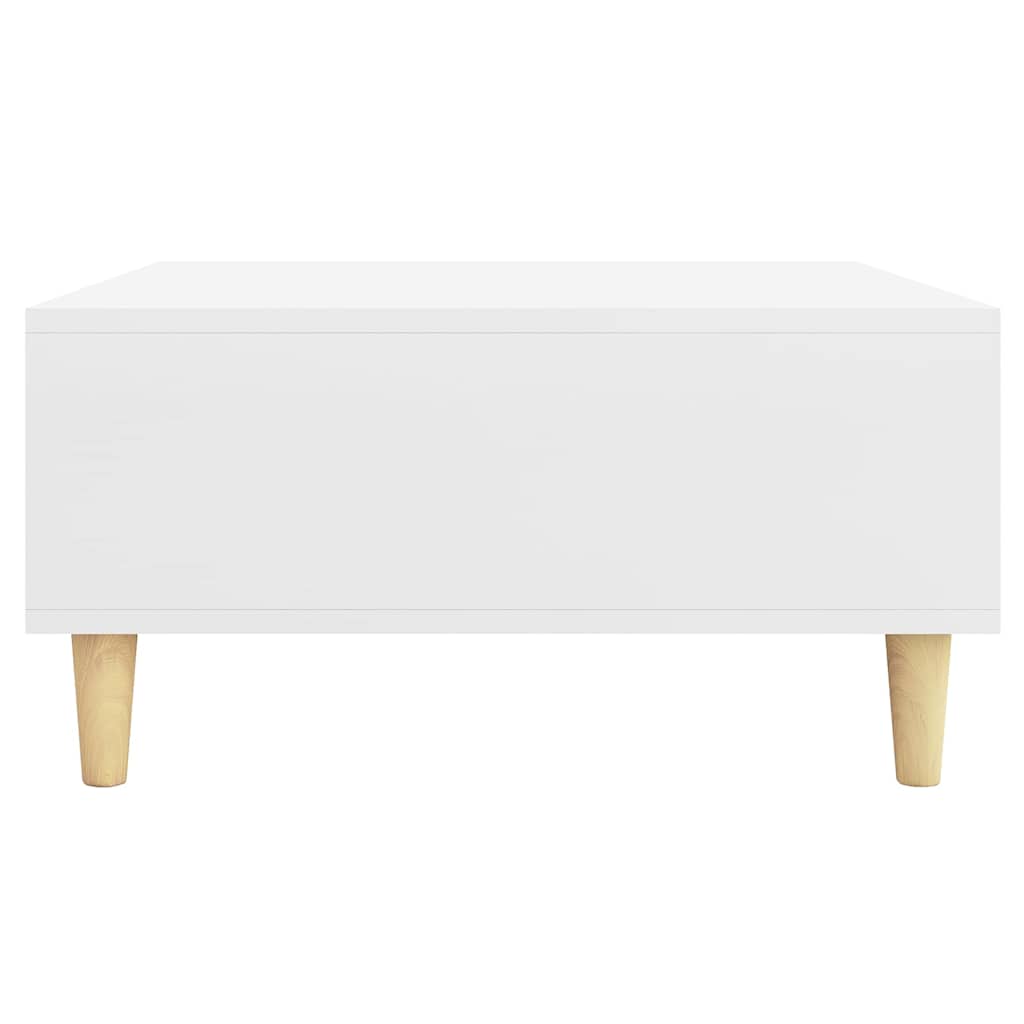 805977 vidaXL Coffee Table White 60x60x30 cm Engineered Wood