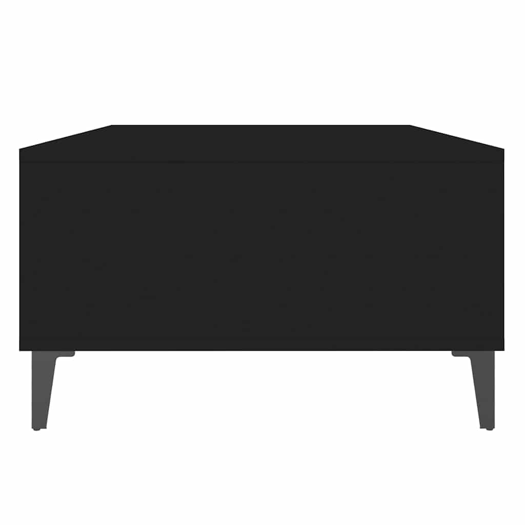 806023 vidaXL Coffee Table Black 103,5x60x35 cm Engineered Wood