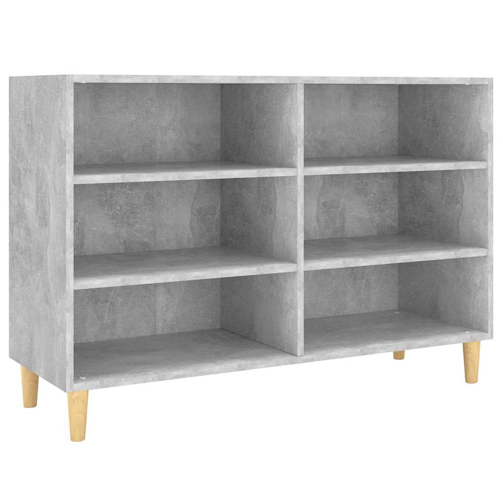 Sideboard Concrete Grey 103,5x35x70 cm Engineered Wood