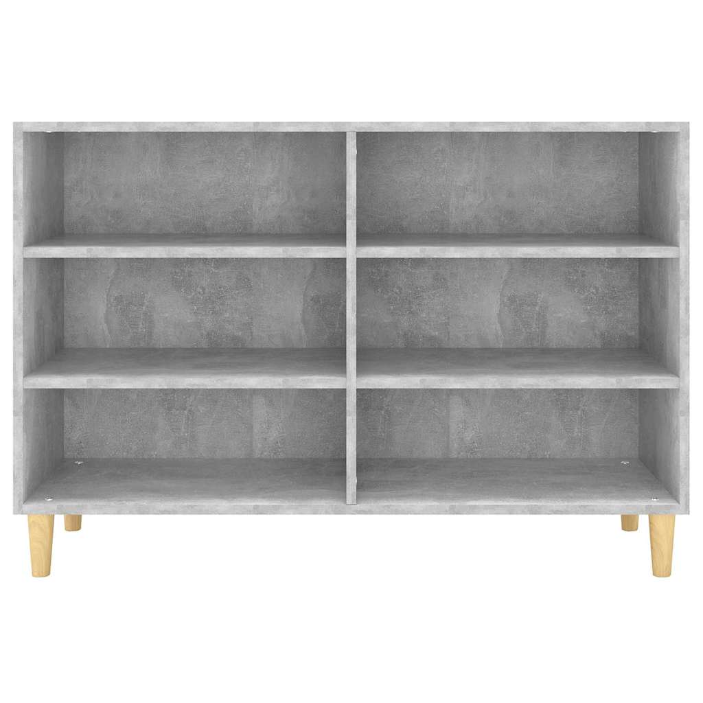 Sideboard Concrete Grey 103,5x35x70 cm Engineered Wood