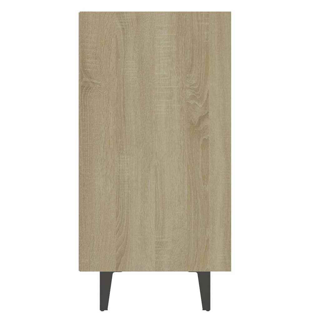 806043 vidaXL Sideboard Sonoma Oak 103,5x35x70 cm Engineered Wood