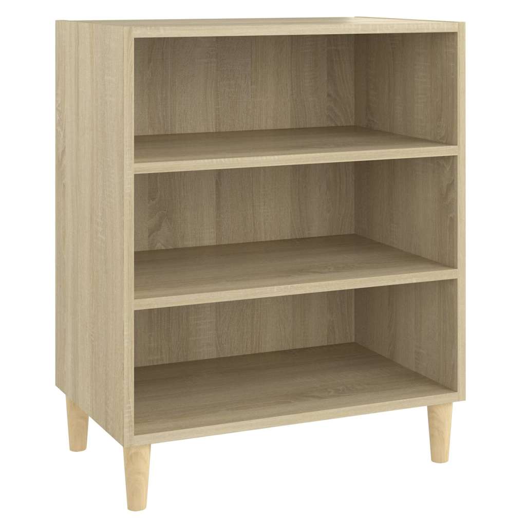 806052 vidaXL Sideboard Sonoma Oak 57x35x70 cm Engineered Wood