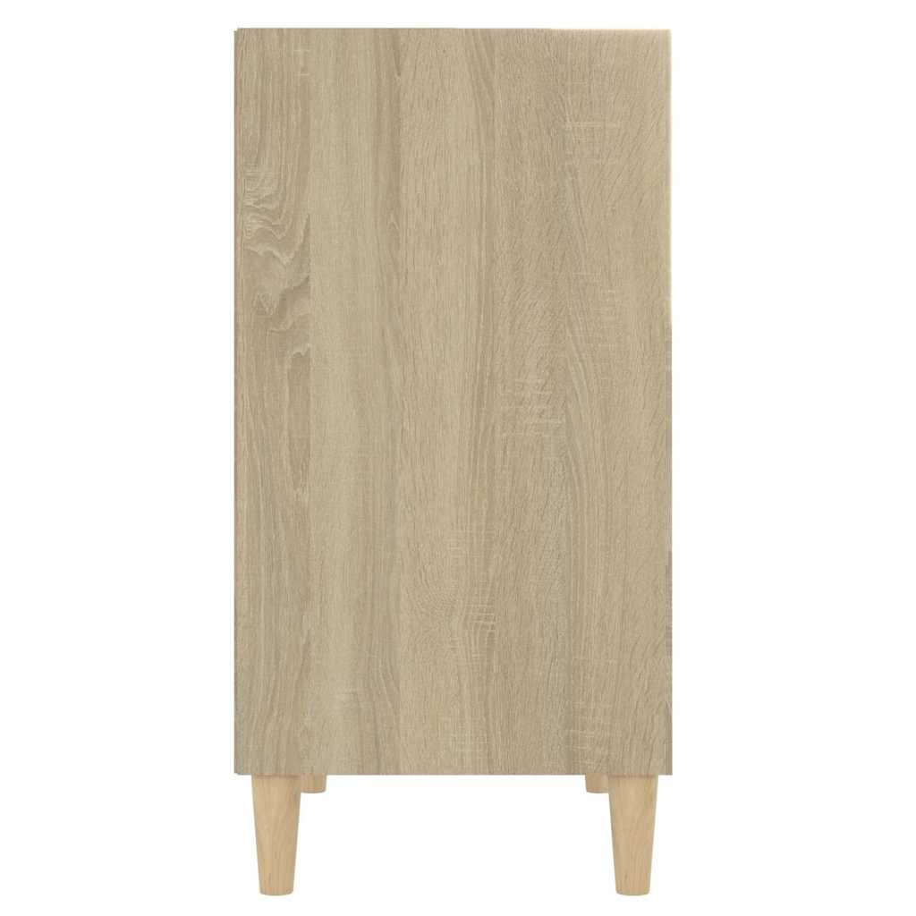 806052 vidaXL Sideboard Sonoma Oak 57x35x70 cm Engineered Wood