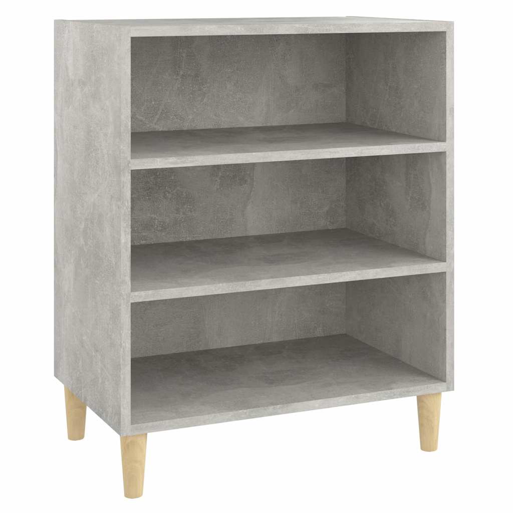 806053 vidaXL Sideboard Concrete Grey 57x35x70 cm Engineered Wood
