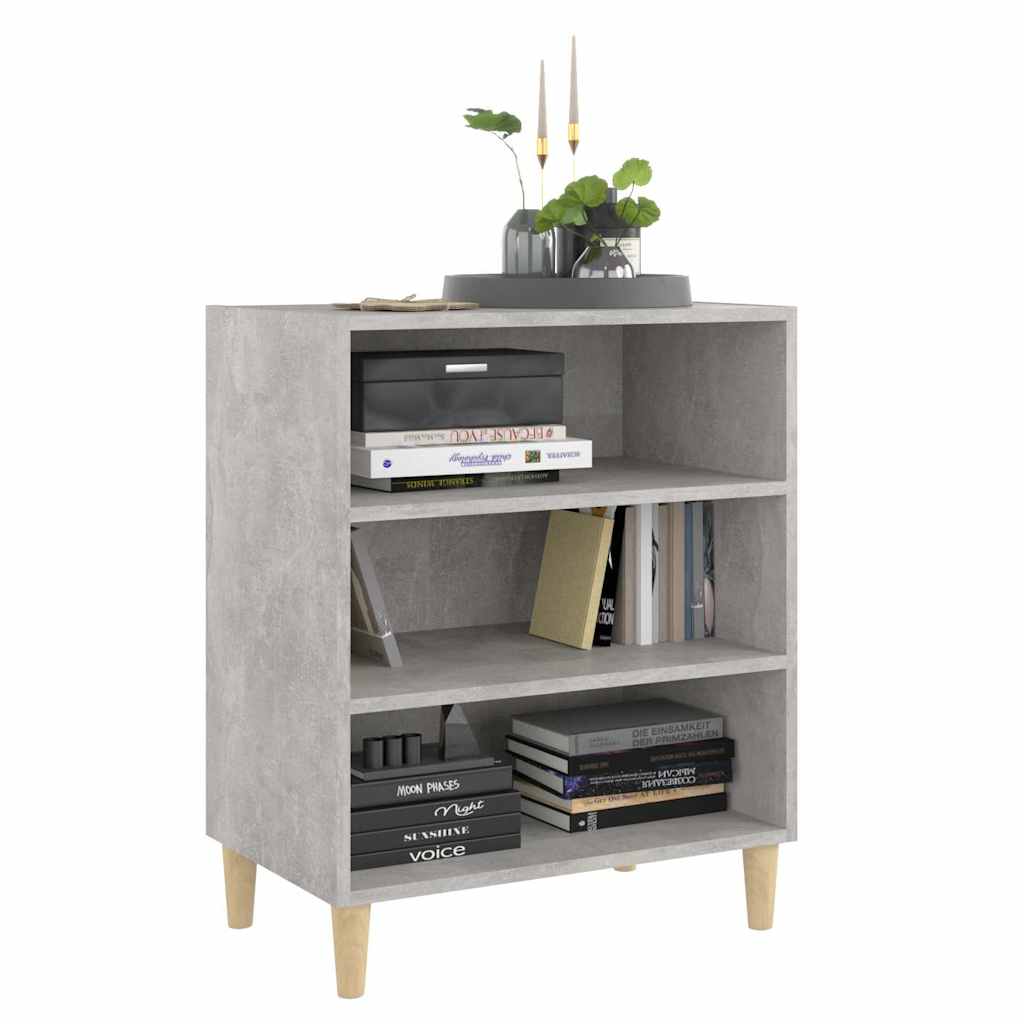 806053 vidaXL Sideboard Concrete Grey 57x35x70 cm Engineered Wood