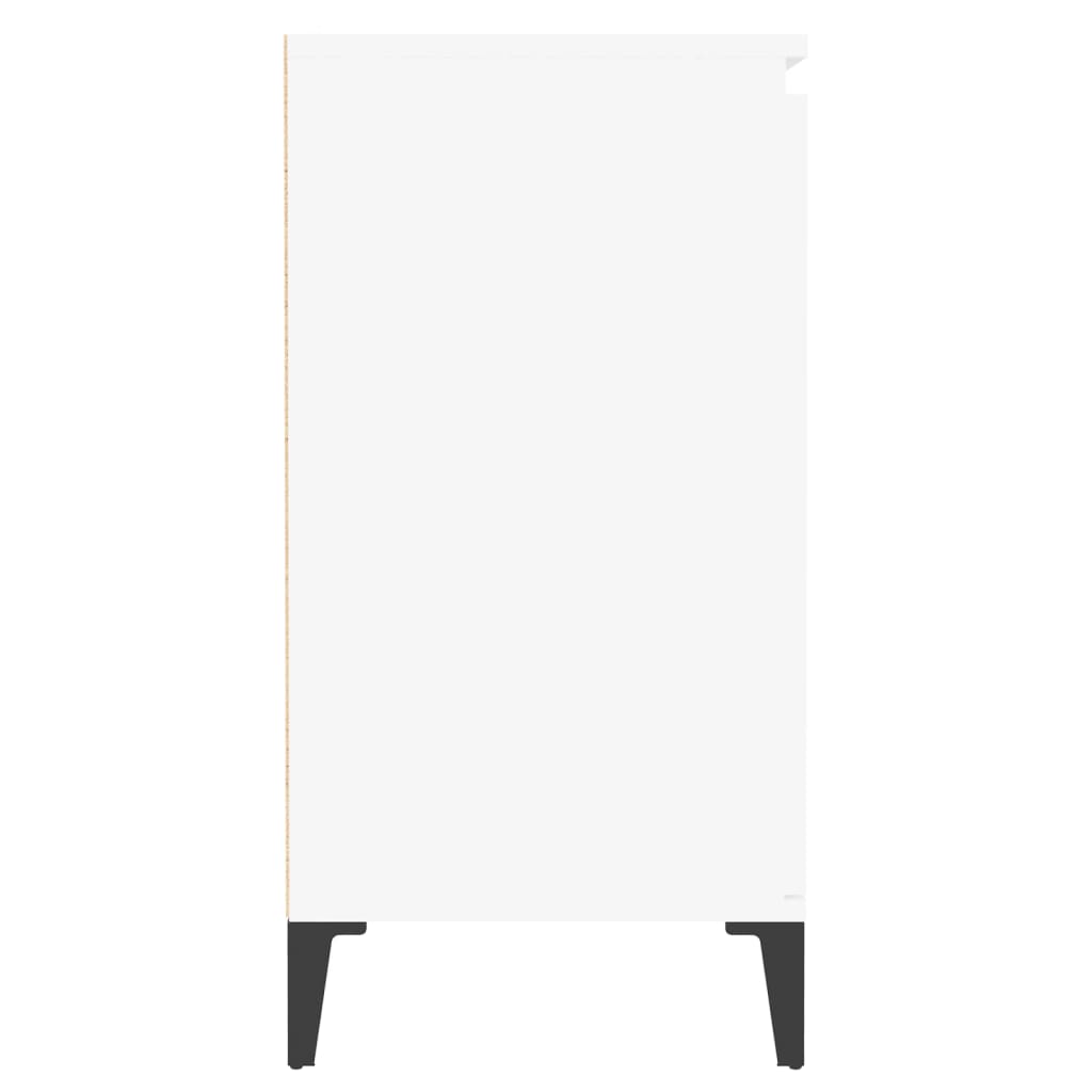 Sideboard White 60x35x70 cm Engineered Wood