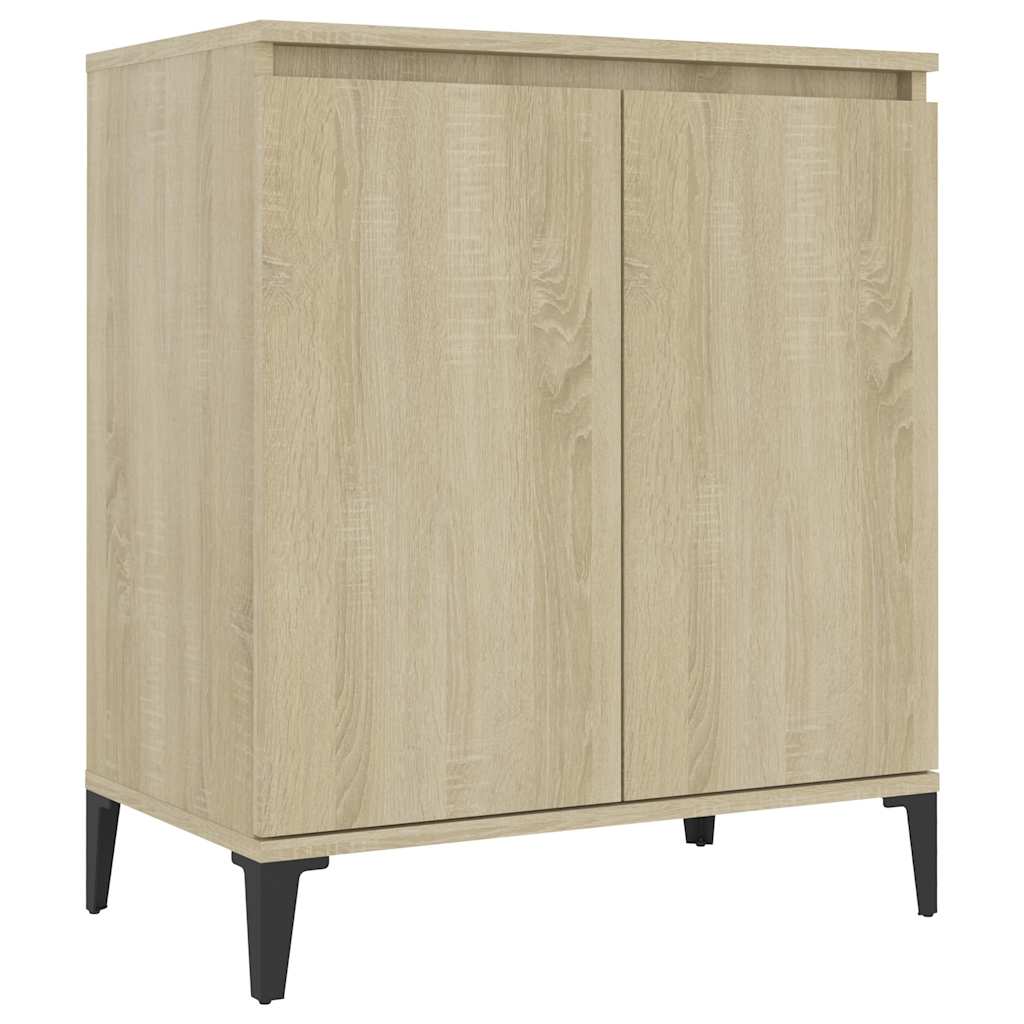 806079 vidaXL Sideboard Sonoma Oak 60x35x70 cm Engineered Wood