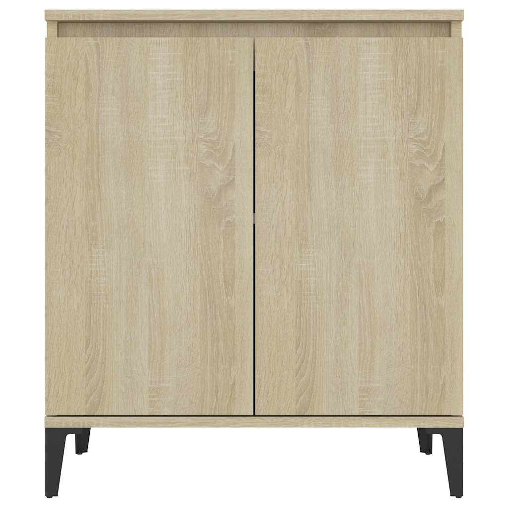 806079 vidaXL Sideboard Sonoma Oak 60x35x70 cm Engineered Wood