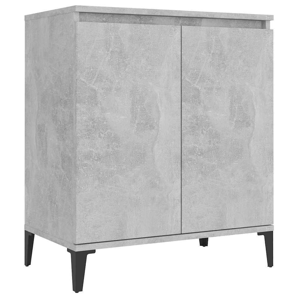 806080 vidaXL Sideboard Concrete Grey 60x35x70 cm Engineered Wood