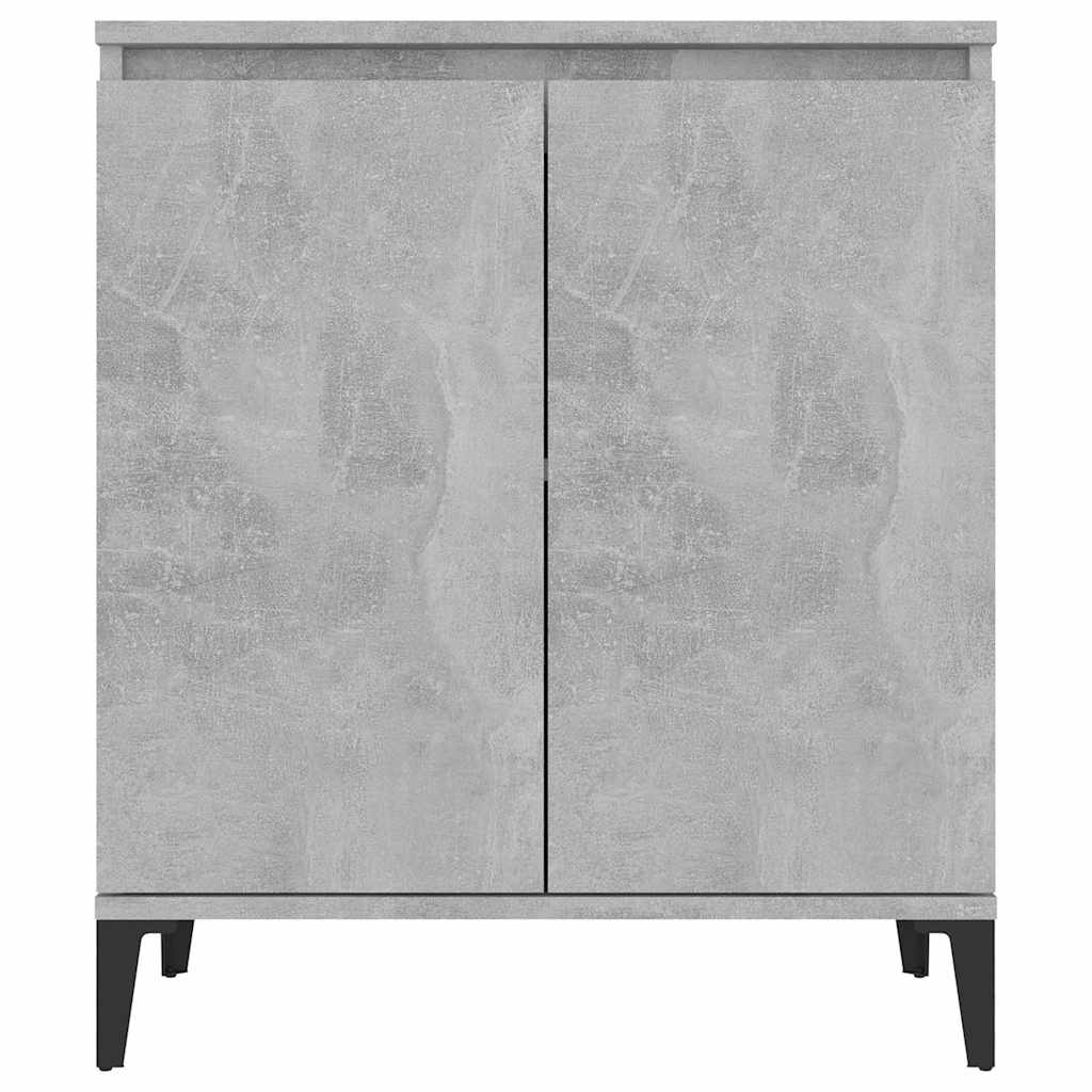 806080 vidaXL Sideboard Concrete Grey 60x35x70 cm Engineered Wood