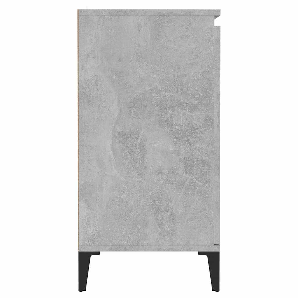 806080 vidaXL Sideboard Concrete Grey 60x35x70 cm Engineered Wood
