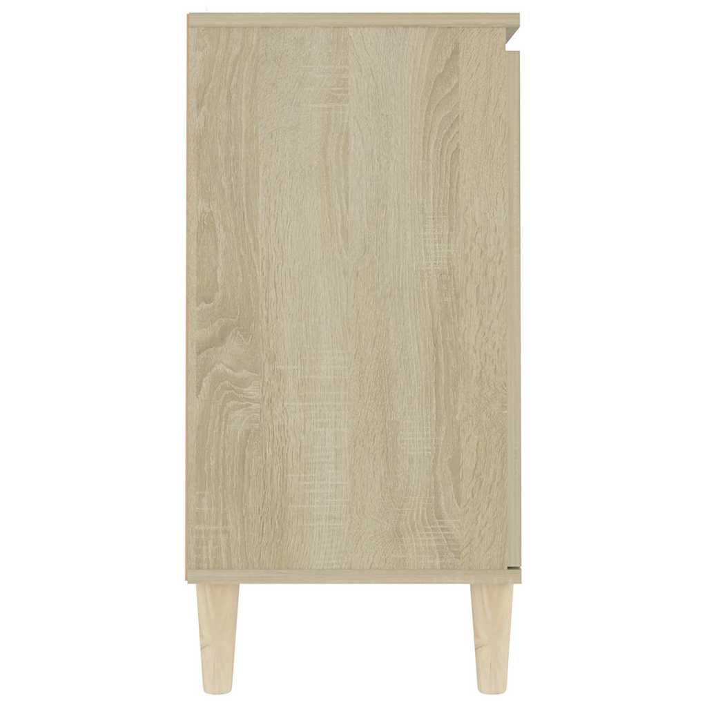 806106 vidaXL Sideboard Sonoma Oak 101x35x70 cm Engineered Wood