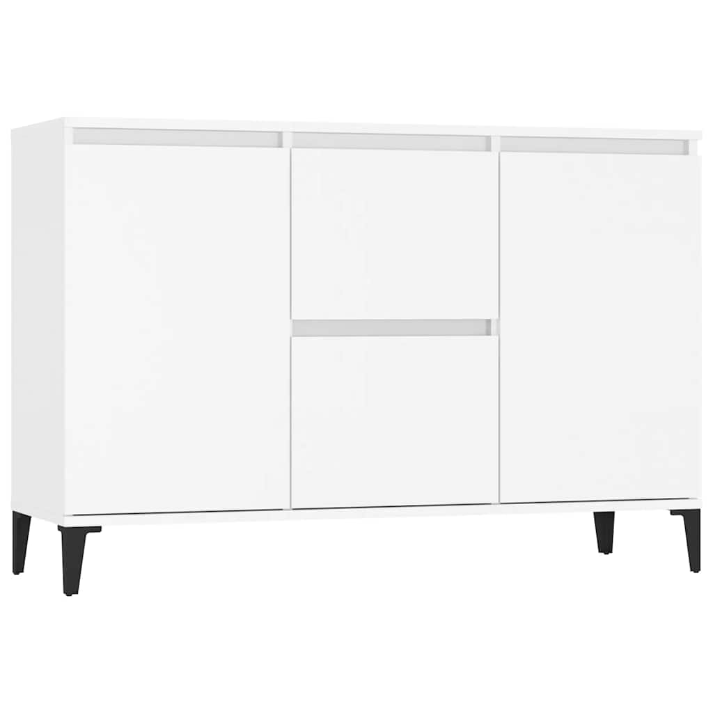 Sideboard White 102x35x70 cm Engineered Wood