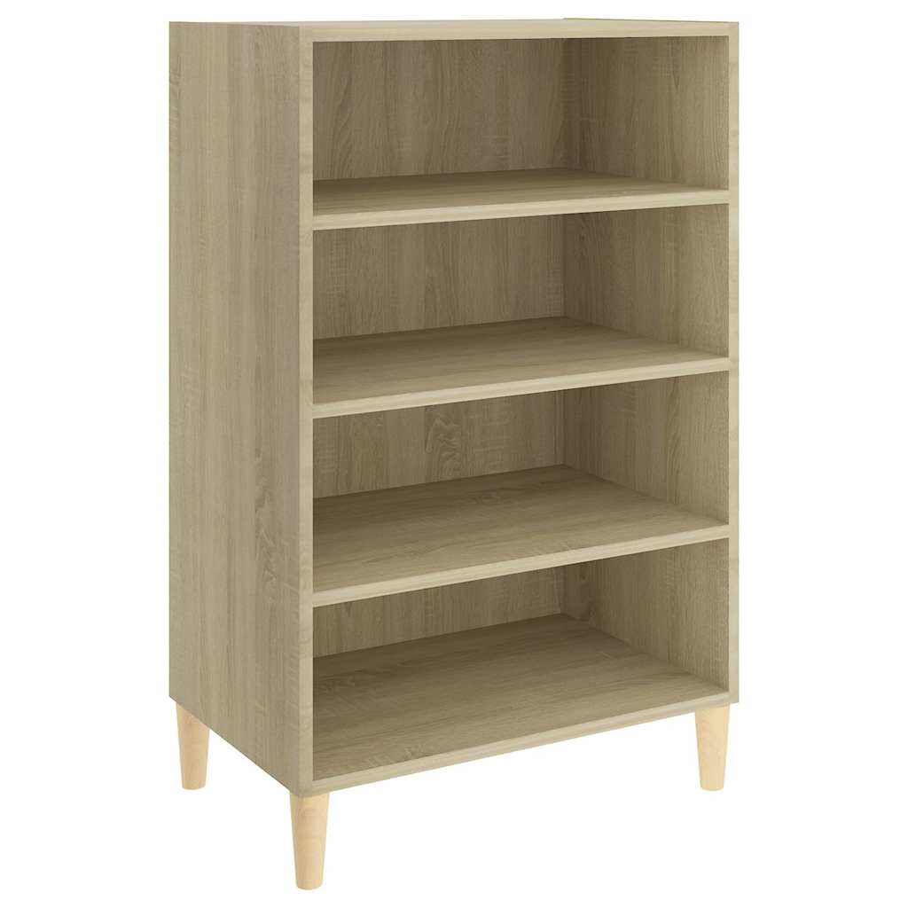 806124 vidaXL Sideboard Sonoma Oak 57x35x90 cm Engineered Wood