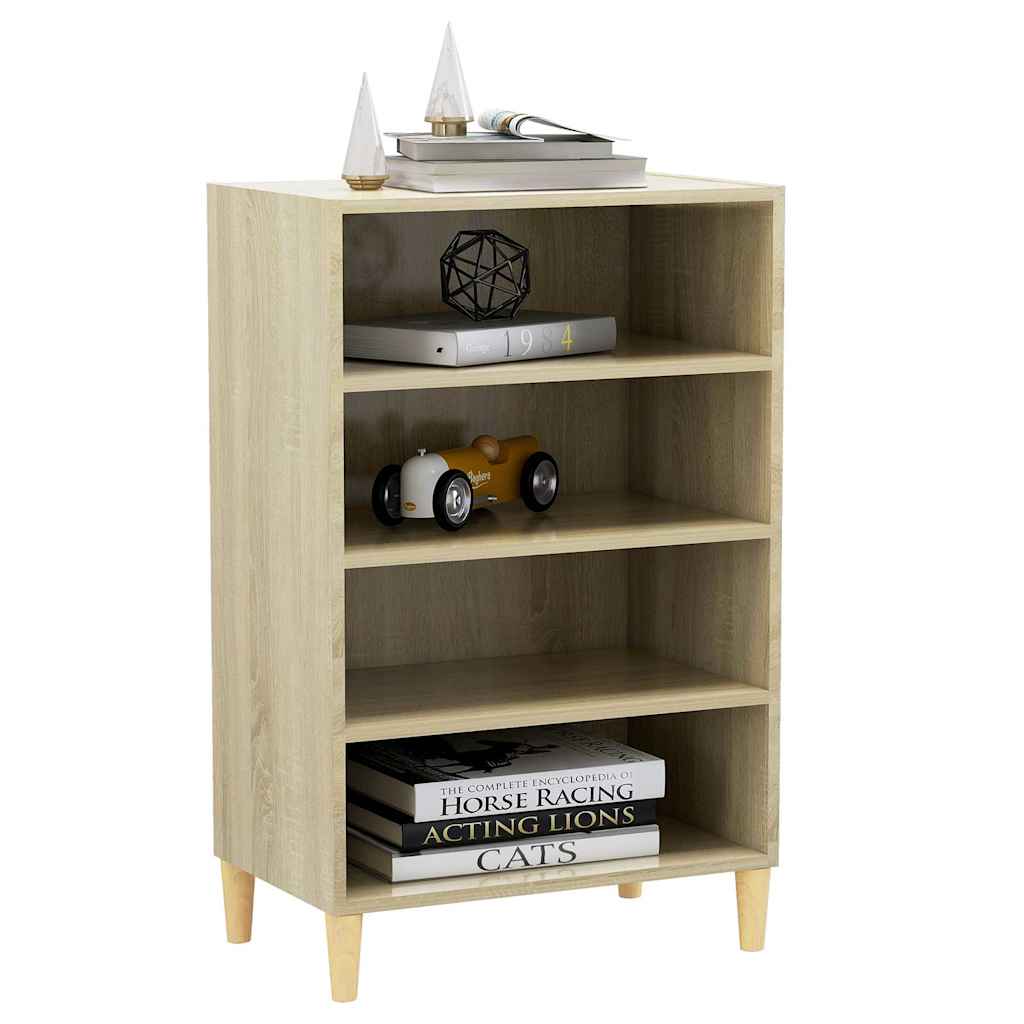 806124 vidaXL Sideboard Sonoma Oak 57x35x90 cm Engineered Wood