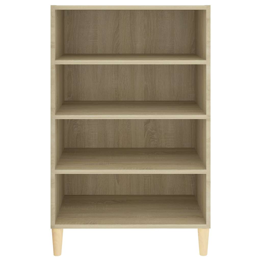 806124 vidaXL Sideboard Sonoma Oak 57x35x90 cm Engineered Wood