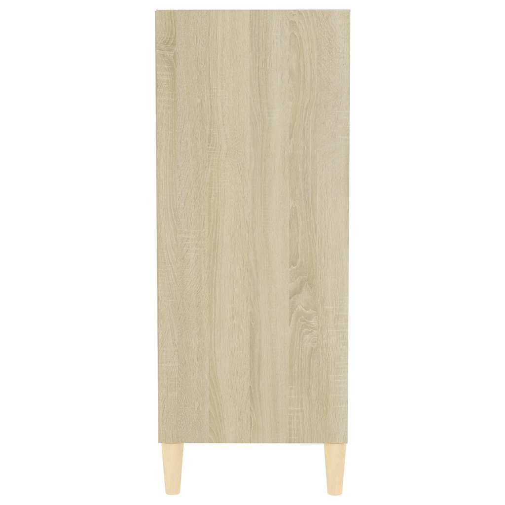 806124 vidaXL Sideboard Sonoma Oak 57x35x90 cm Engineered Wood