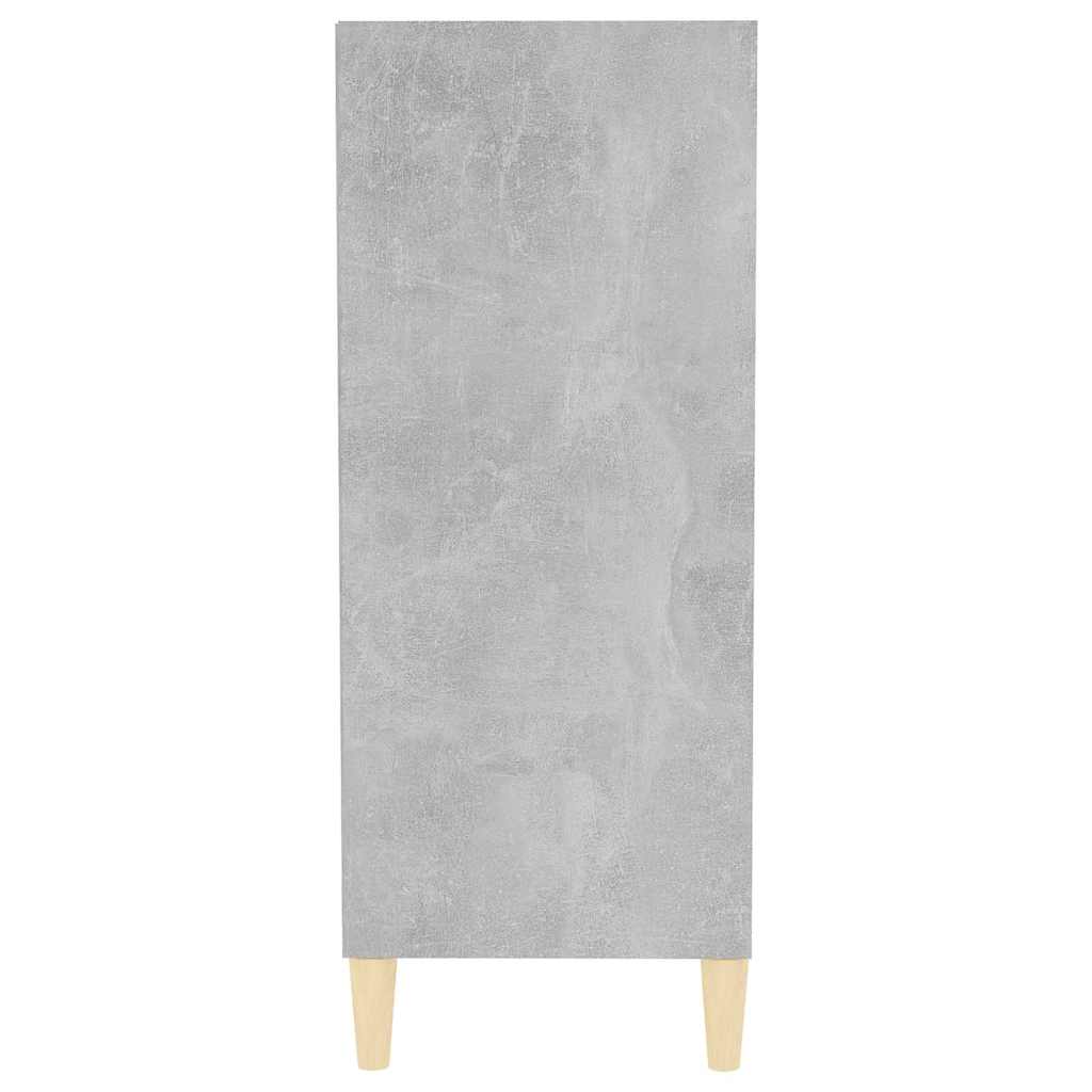 806125 vidaXL Sideboard Concrete Grey 57x35x90 cm Engineered Wood
