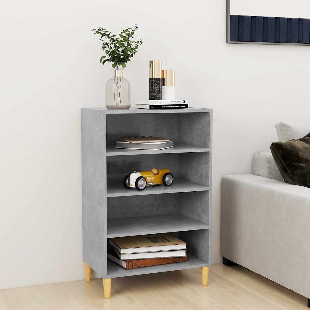 806125 vidaXL Sideboard Concrete Grey 57x35x90 cm Engineered Wood